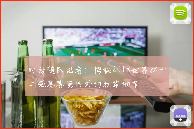 对话随队记者：揭秘2018世界杯十二强赛赛场内外的独家细节